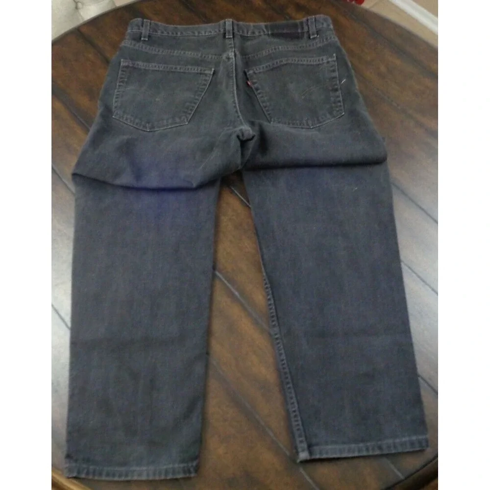 Levis 550 38x32 Relaxed Fit Vtg‎ Black USA Vintage